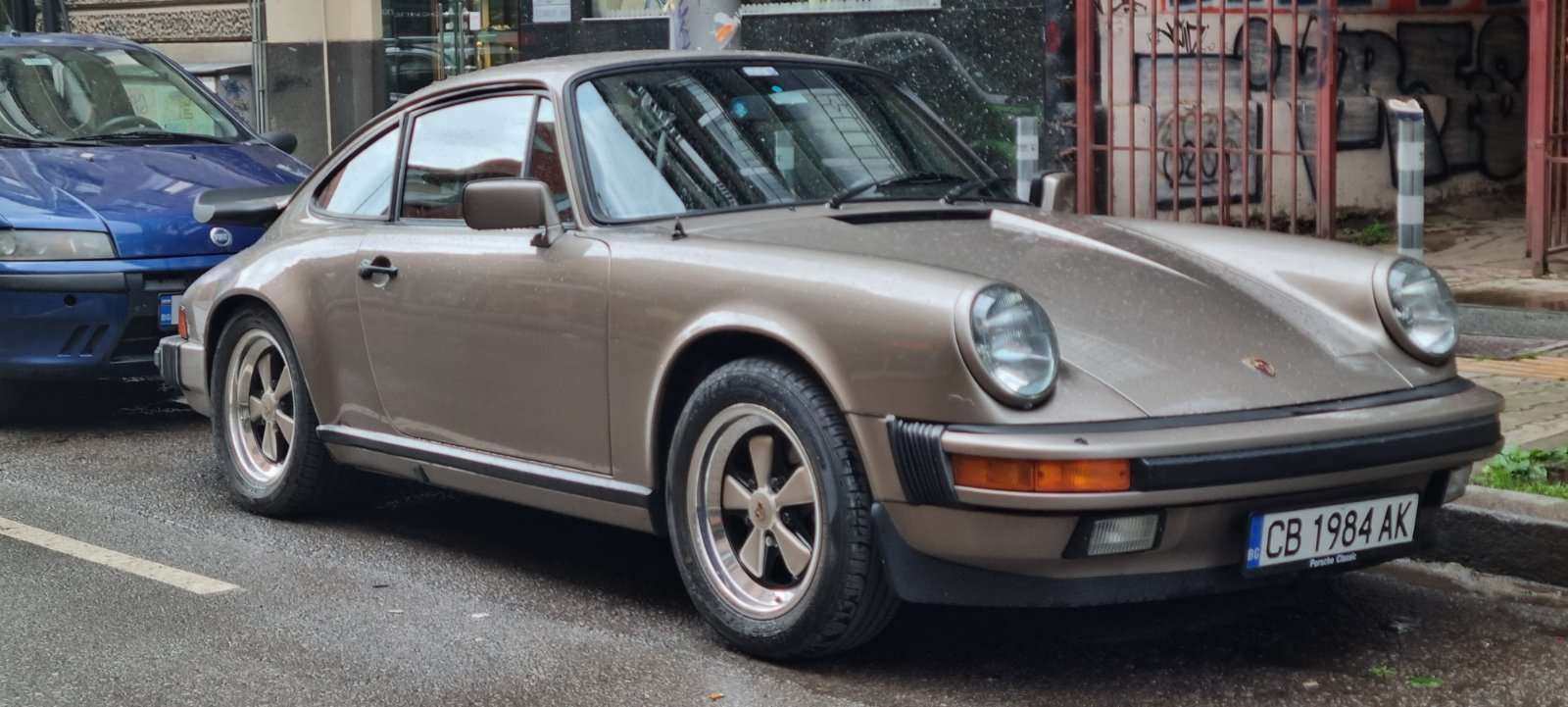 Porsche старо онлайн пъзел от снимка