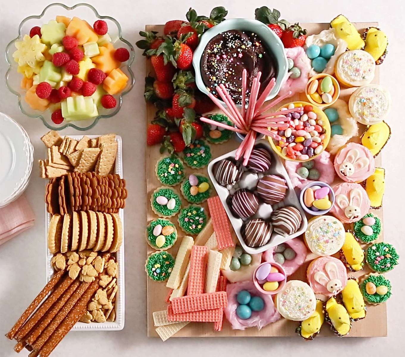 Snack Platter Easter Holidays online puzzle