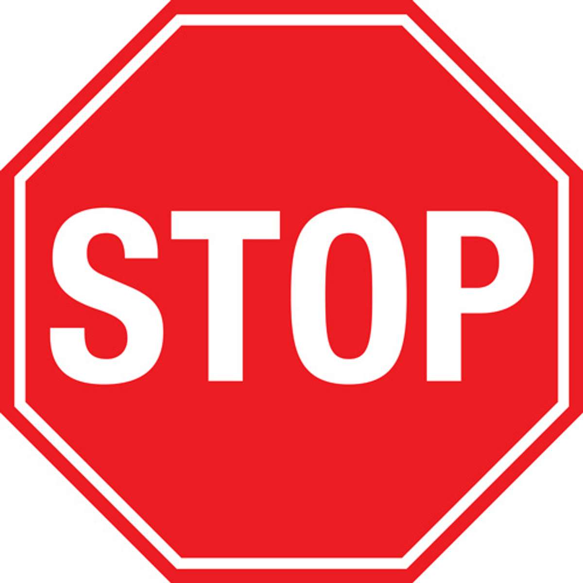 señal de stop rompecabezas en línea
