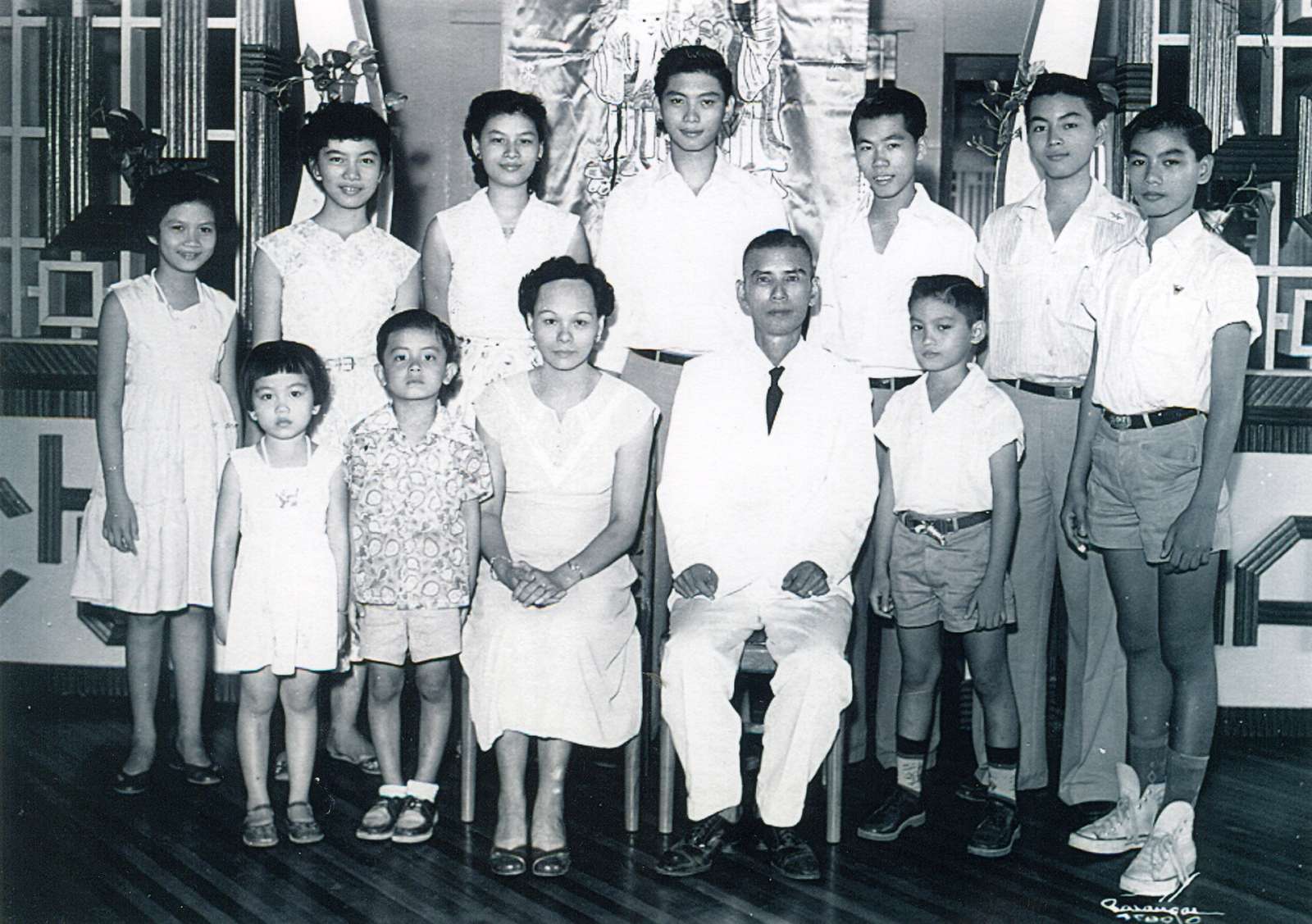 Familie Chua puzzel online van foto