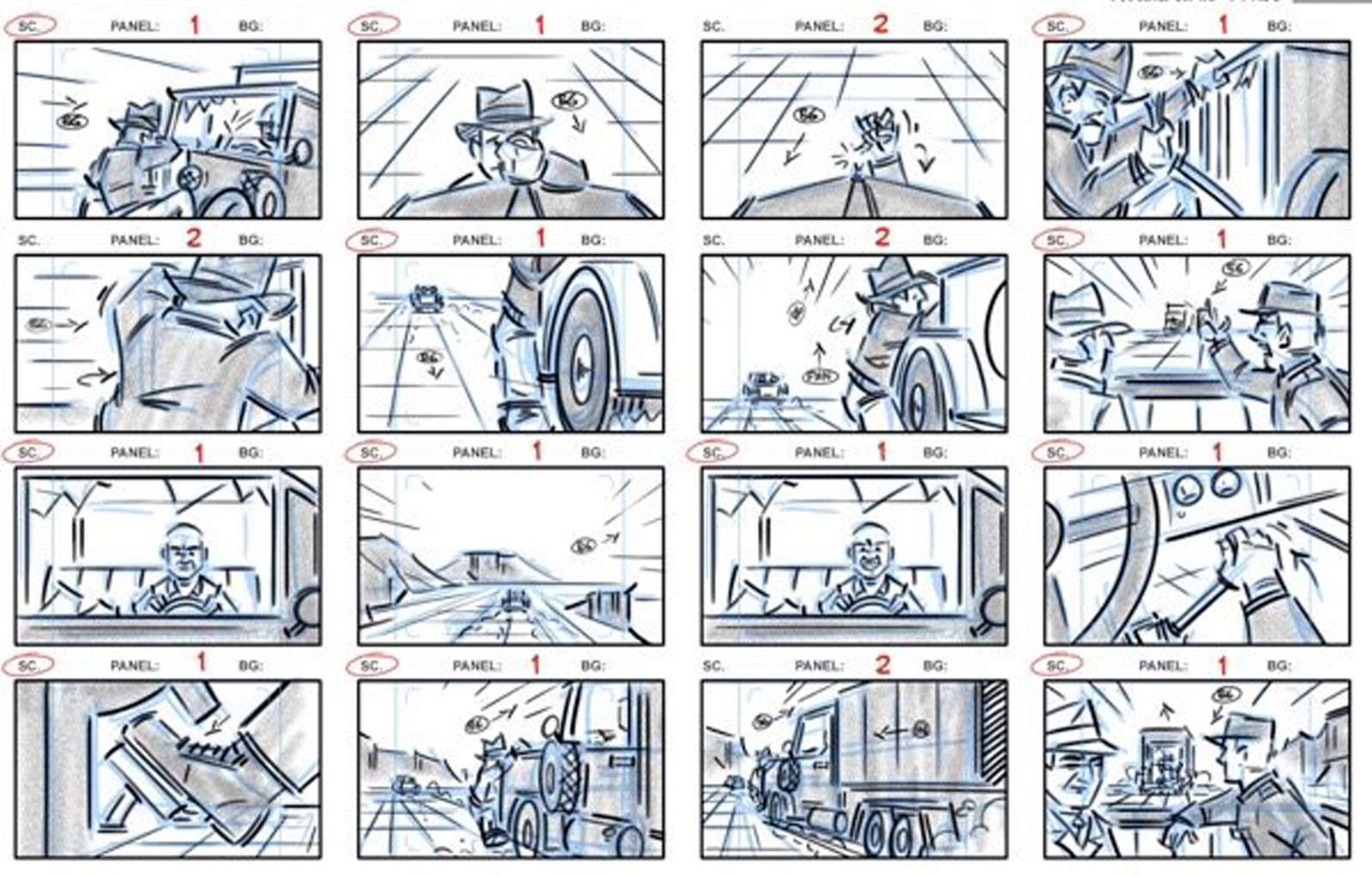 Storyboard 6 puzzle online from photo