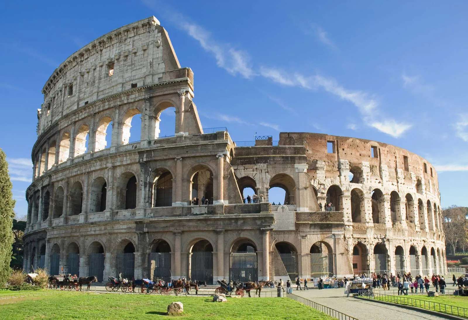 Colosseum puzzle online din fotografie