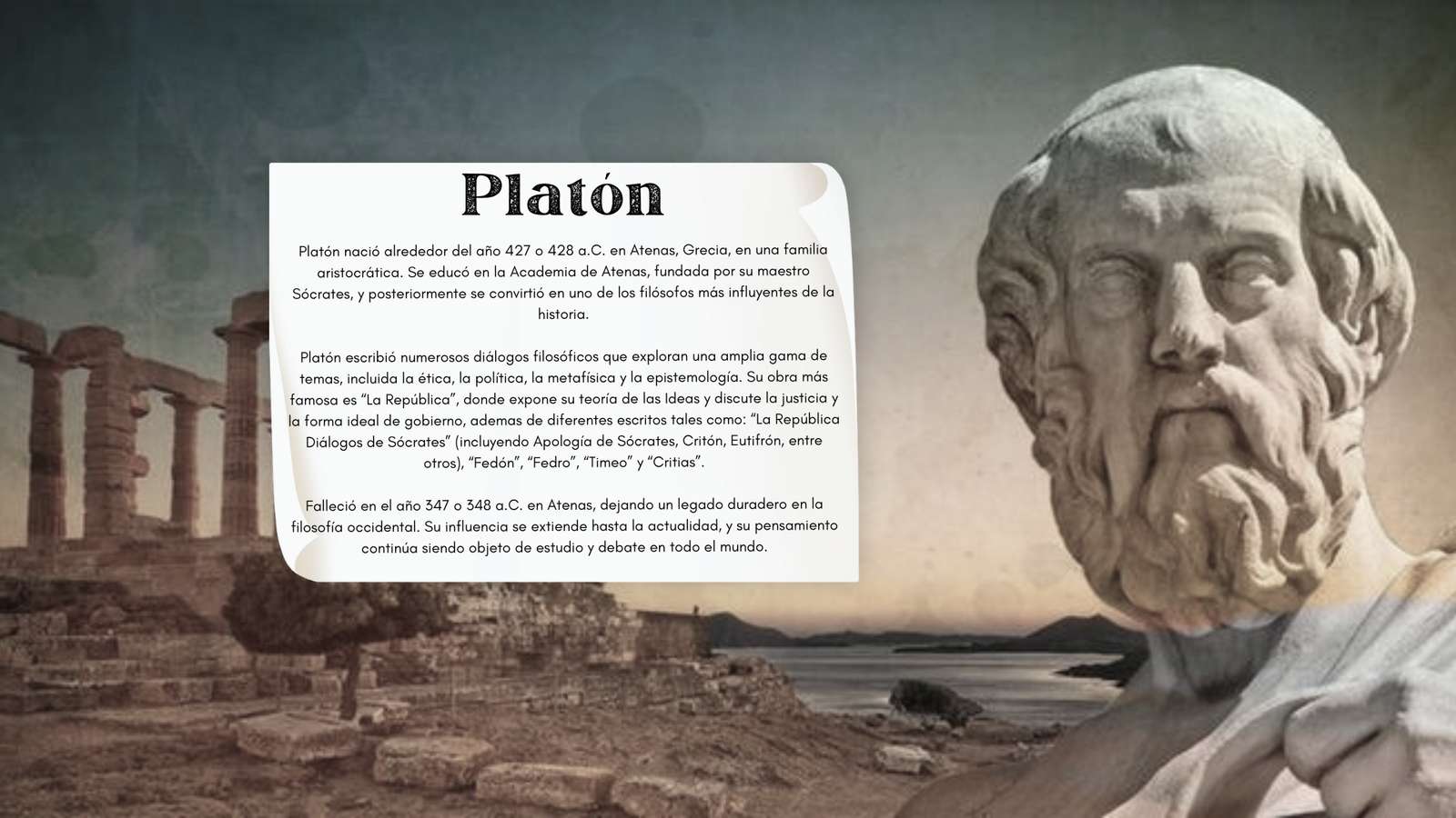 Пъзел Платон онлайн пъзел