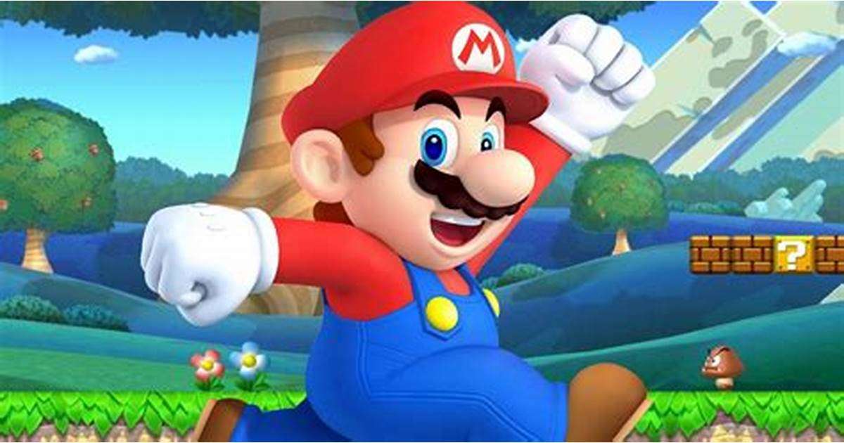 super Mario puzzle online z fotografie