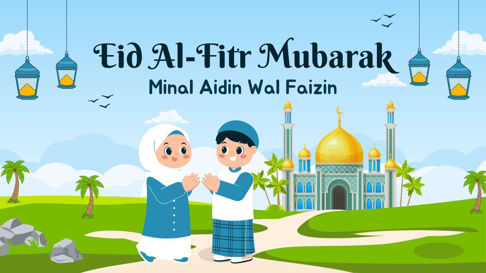 Eid AL FITR puzzle online from photo