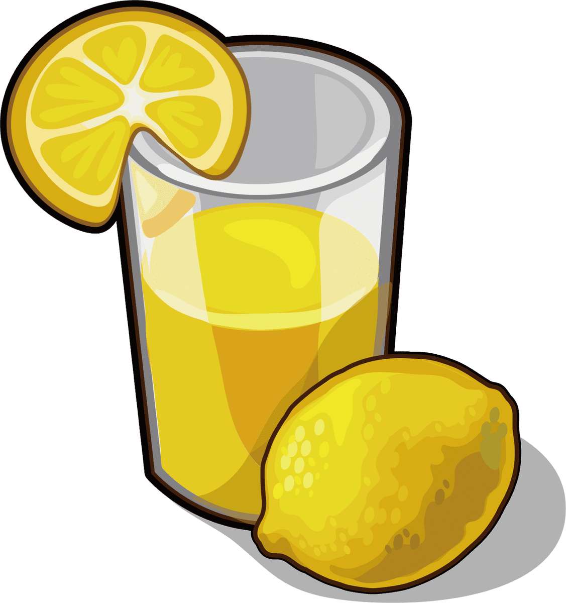 Lemon juice puzzle online from photo