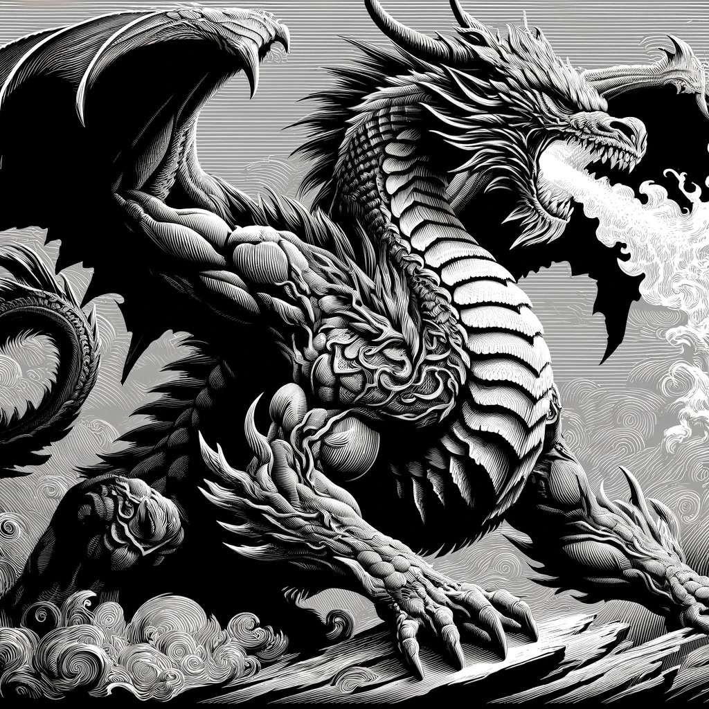 Fuego de Dragon puzzle online a partir de foto