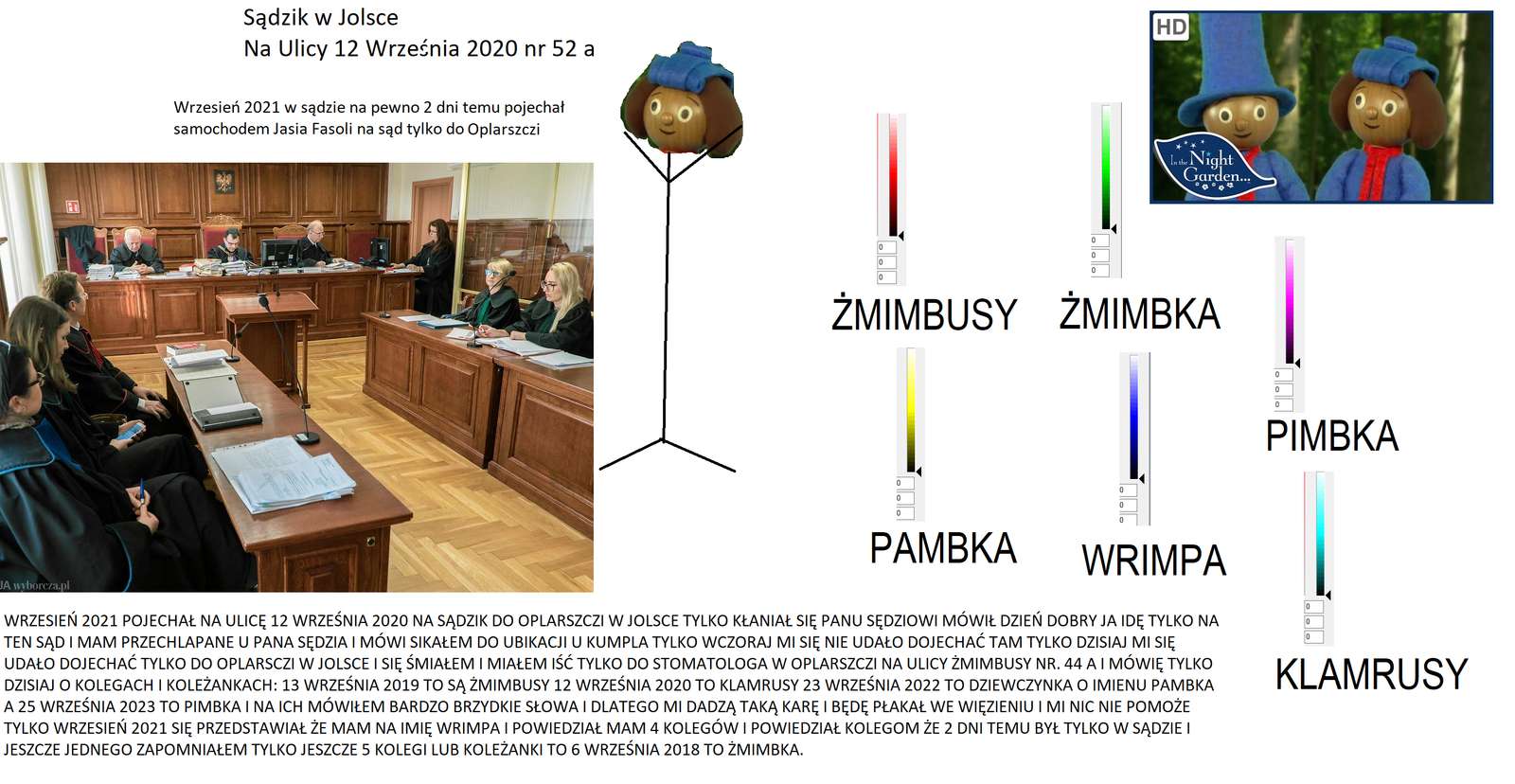 SEPTEMBER 2021 IN COURT 2 puzzle online from photo