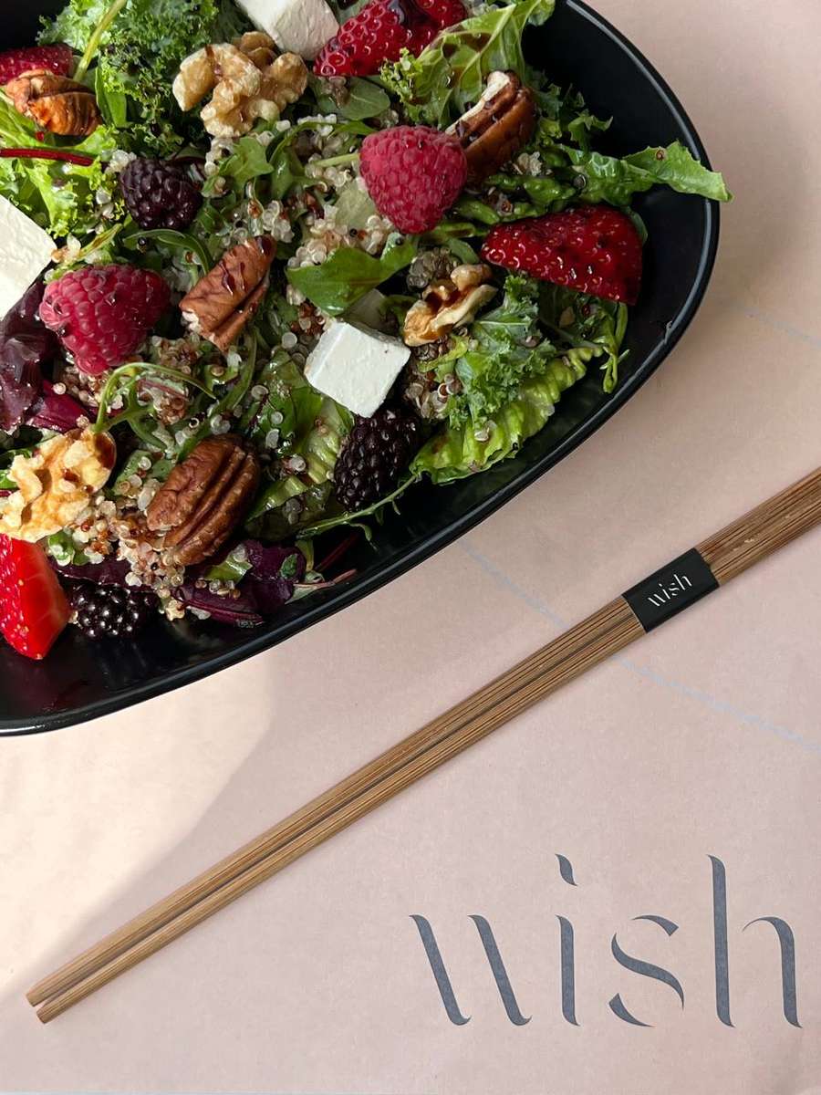 Szuper étel saláta puzzle online fotóról