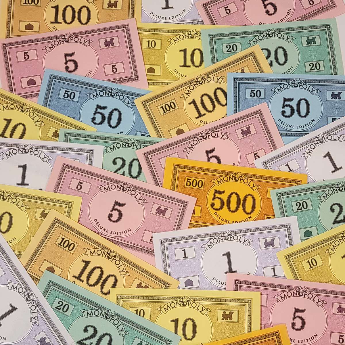monopoly game money puzzle online from photo