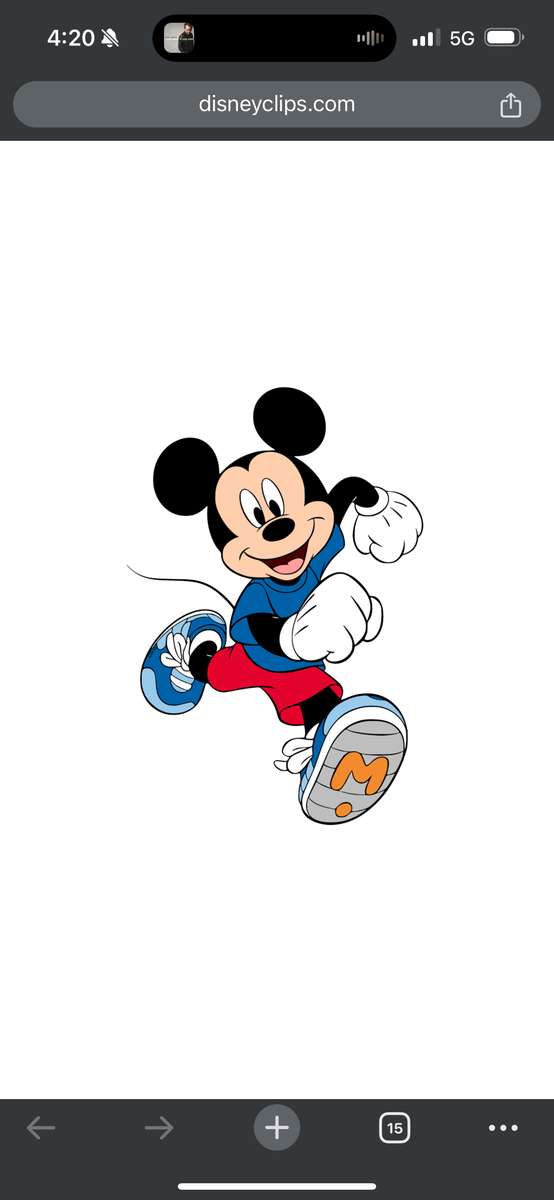 Les Mainsteppers de Mickey puzzle en ligne