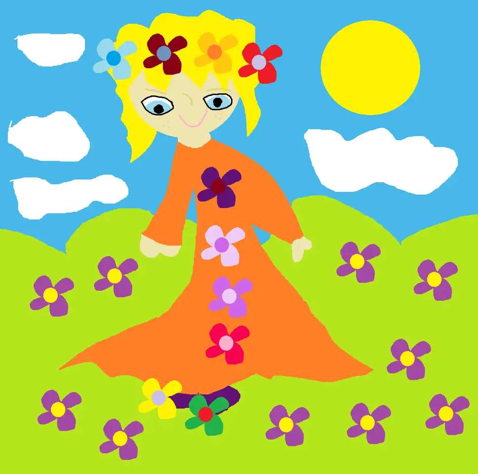 Mrs. Spring puzzle online puzzle