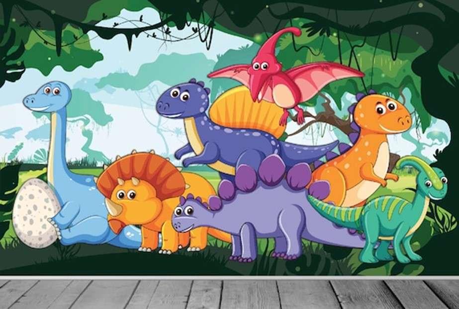 Dinosaur 1 puzzle online from photo