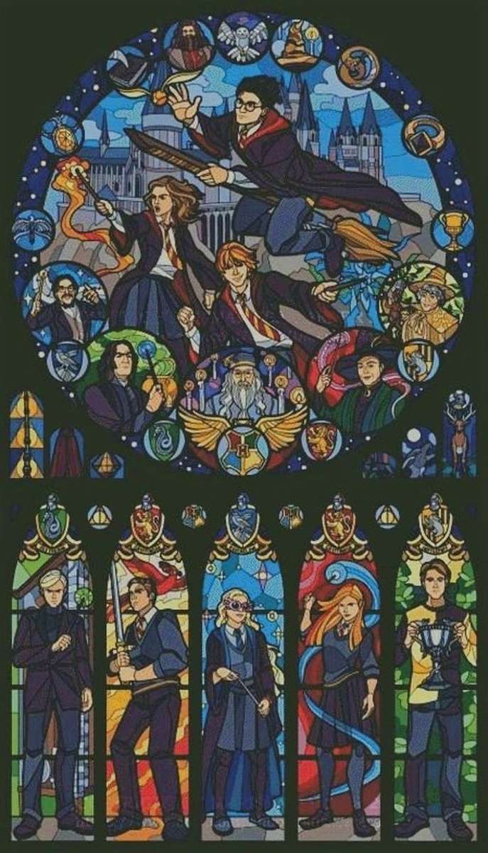 Mosaico potteriano παζλ online από φωτογραφία