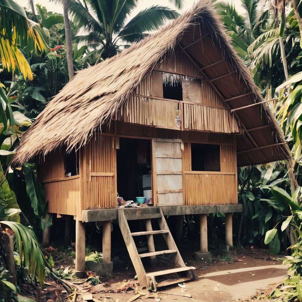 Nipa hut puzzle online from photo