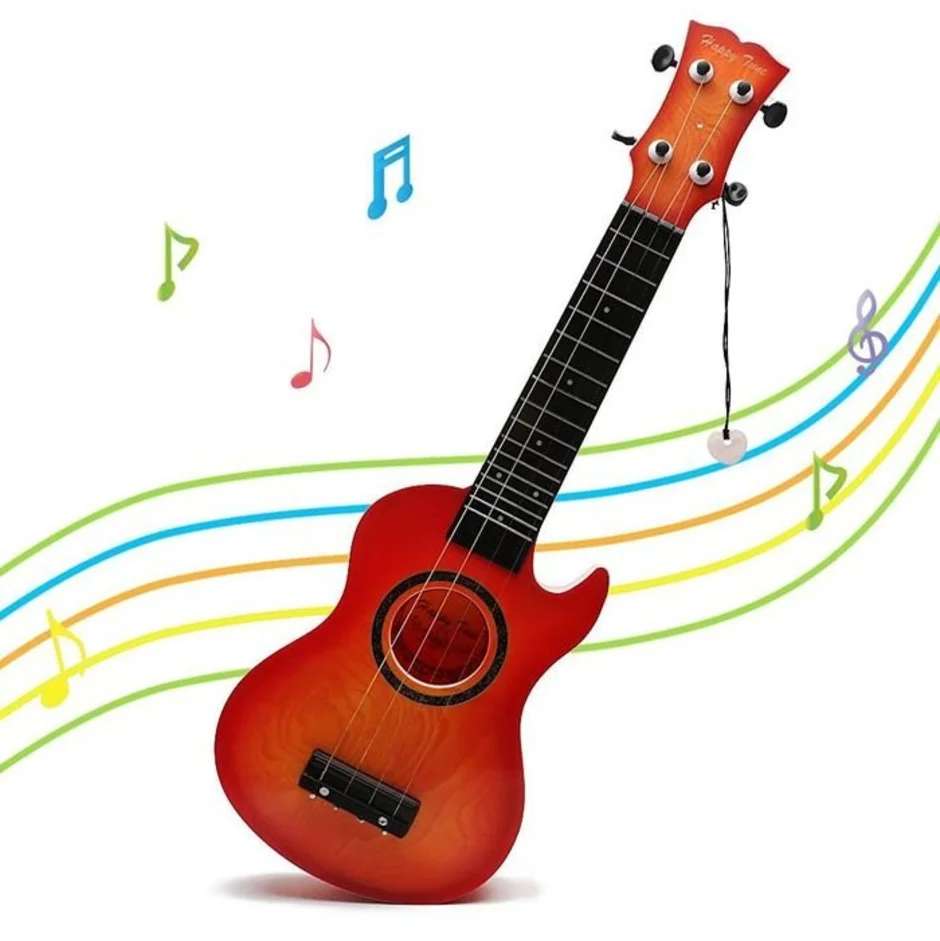 Instrument de guitare puzzle en ligne