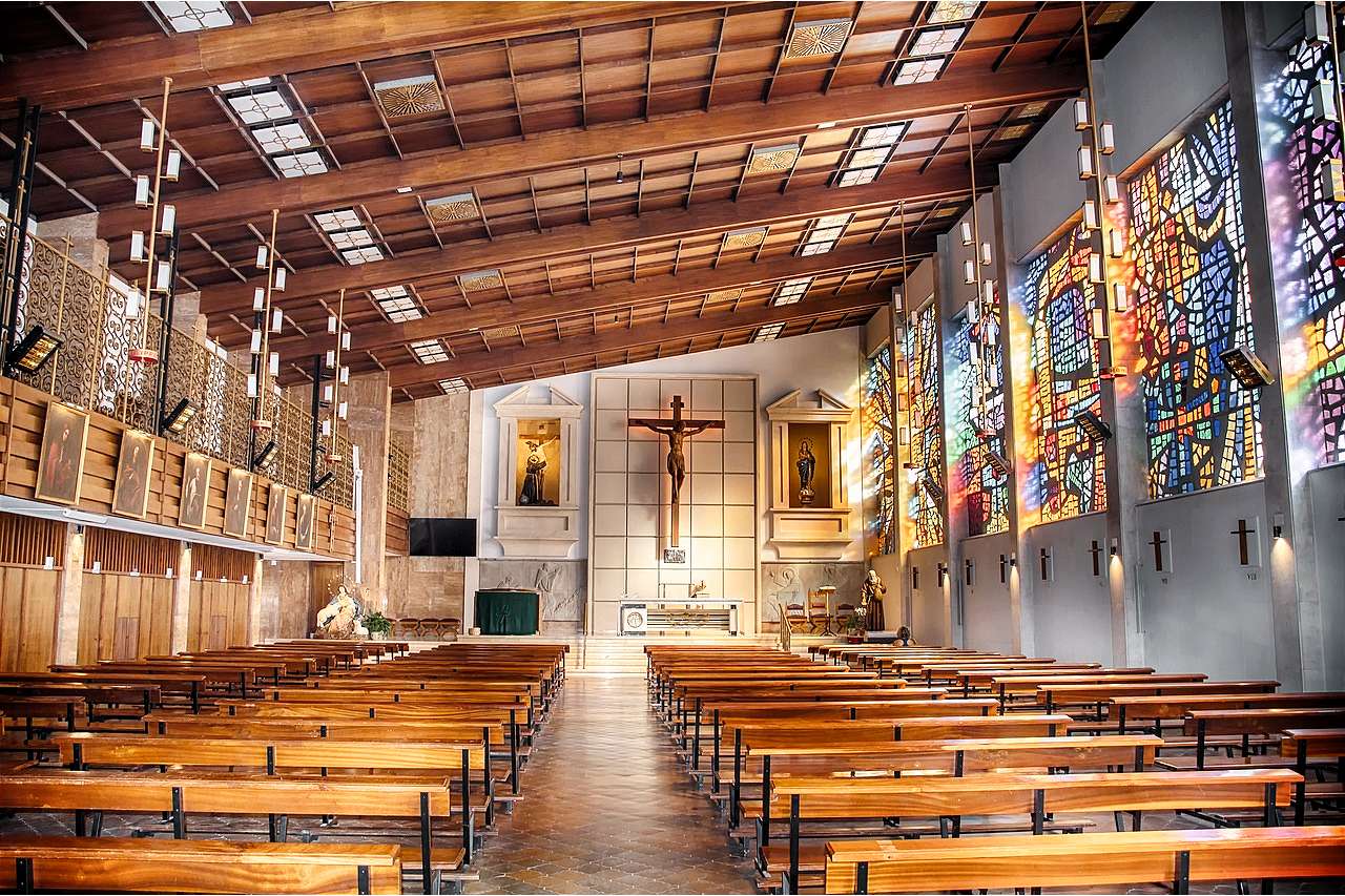 Kerk in Granada online puzzel