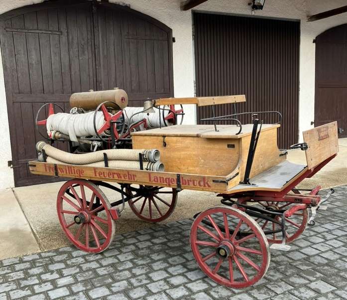 150 éves a Langenbrucki tűzoltóság puzzle online fotóról