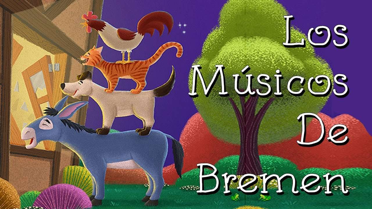 Los músicos de Bremen puzzle online from photo