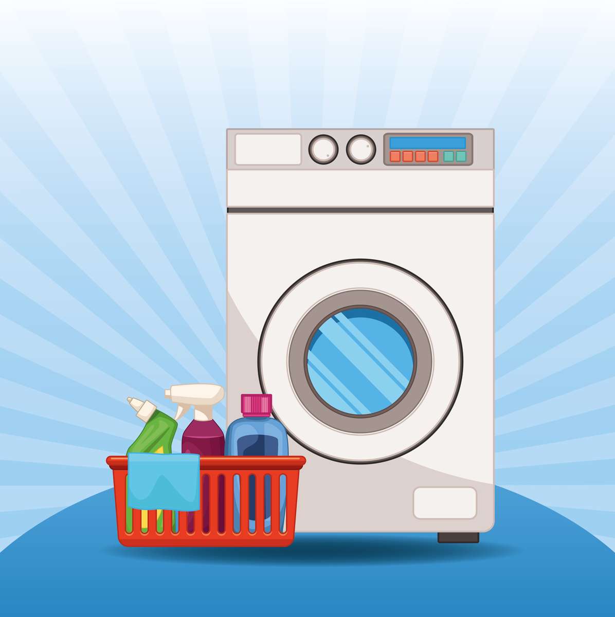 Waschmaschine Online-Puzzle