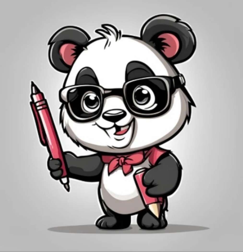 Panda kirakós puzzle online fotóról