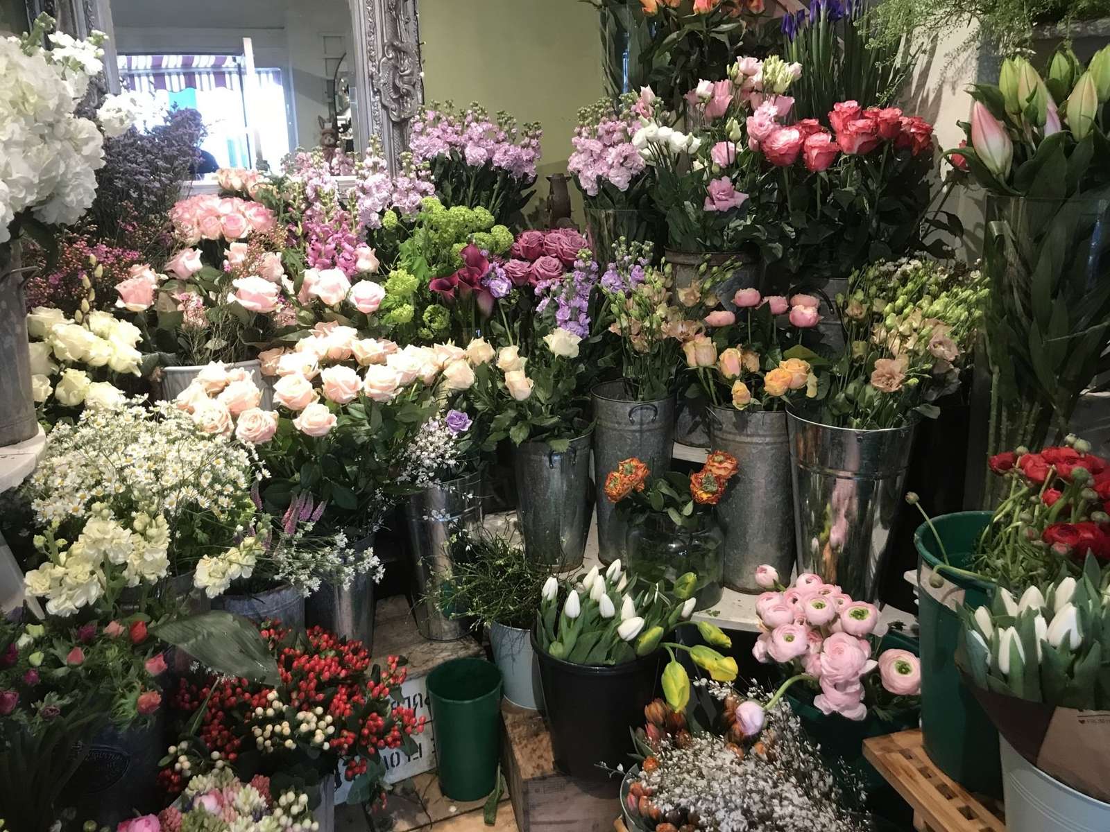Много цветов пазл онлайн из фото