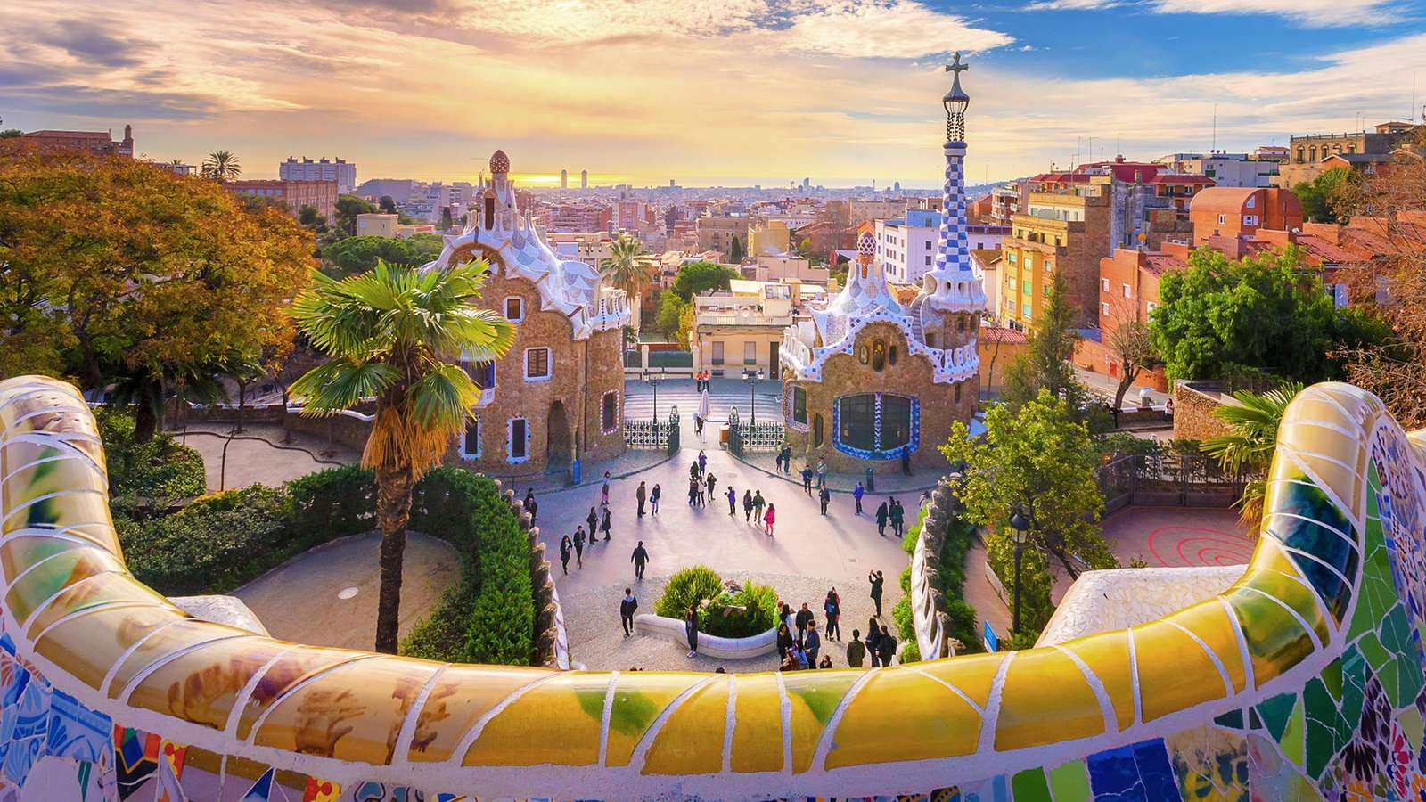 Park Güell puzzle puzzle online from photo