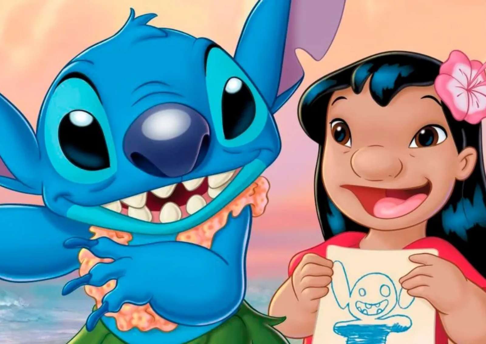 Lilo és Stich puzzle online fotóról