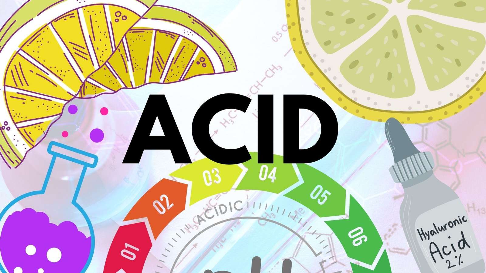 ACID BASE puzzle online from photo