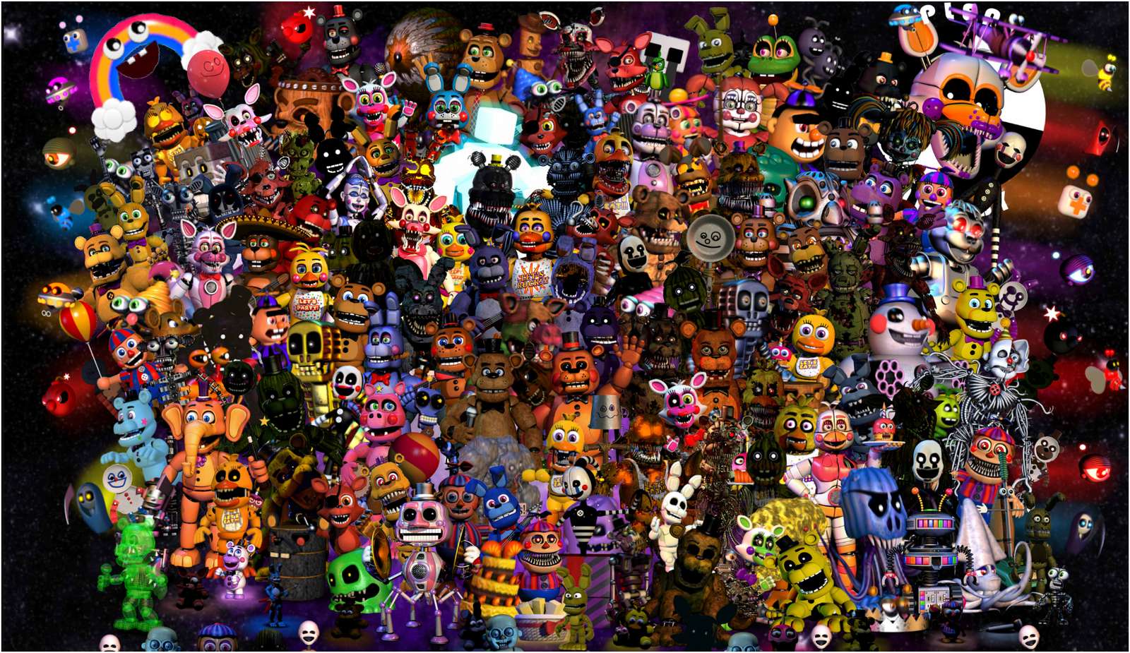 five nights at freddys puzzle online from photo