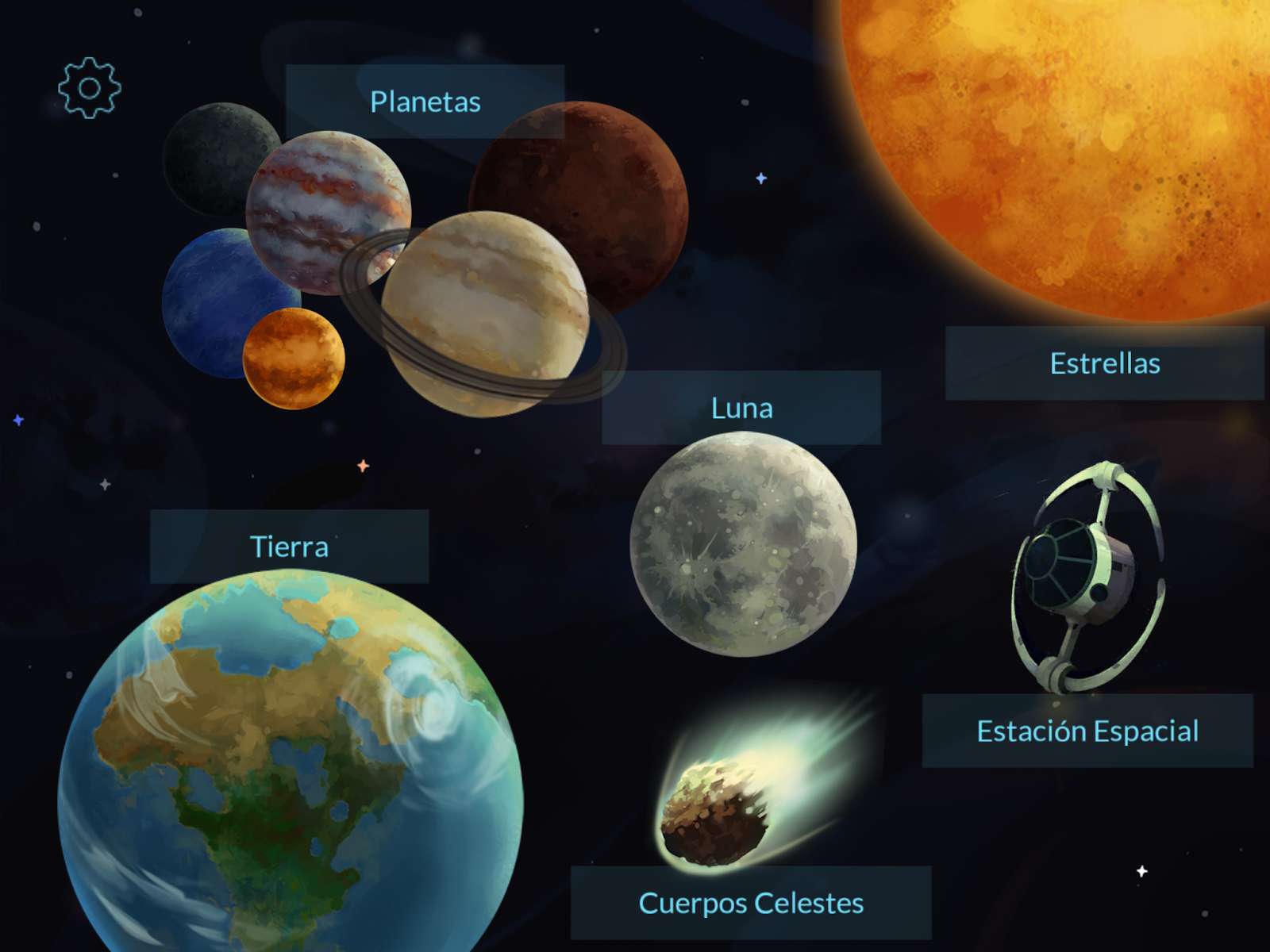 celestial bodies puzzle online from photo