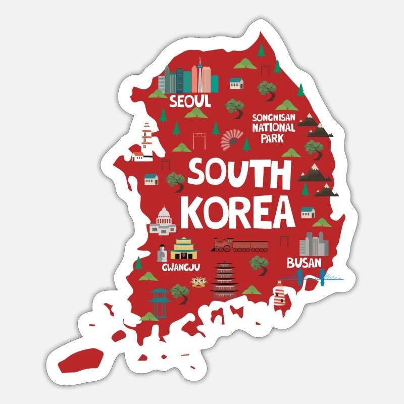 Южная Корея онлайн-пазл