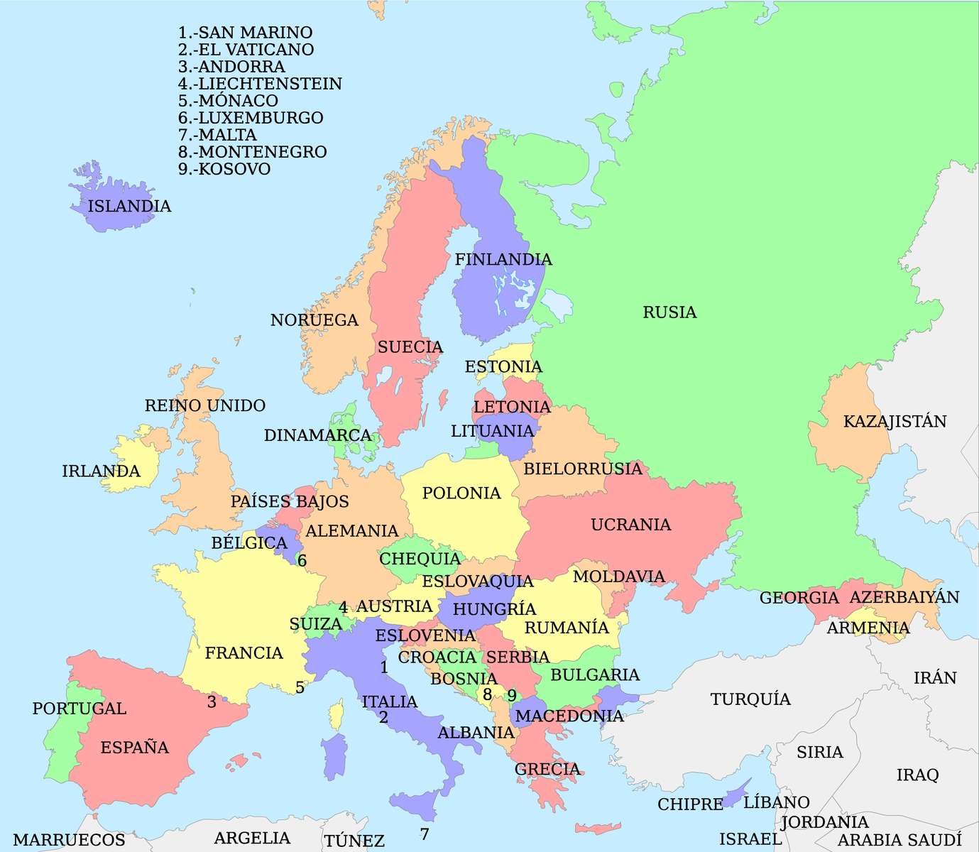 europapolitical puzzle online