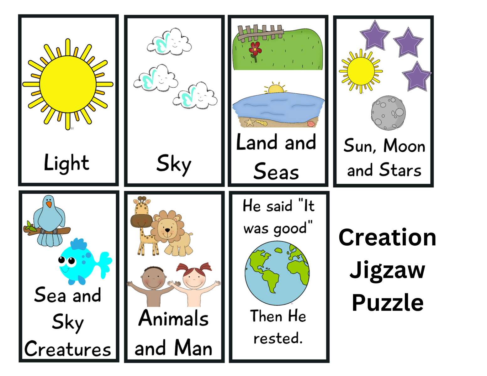 Creation Jigsaw Puzzle puzzle online from photo