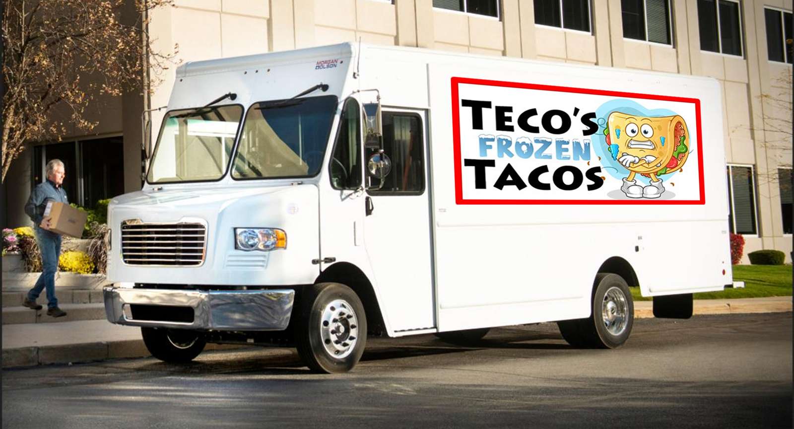 Camionul Taco al lui Teco puzzle online din fotografie