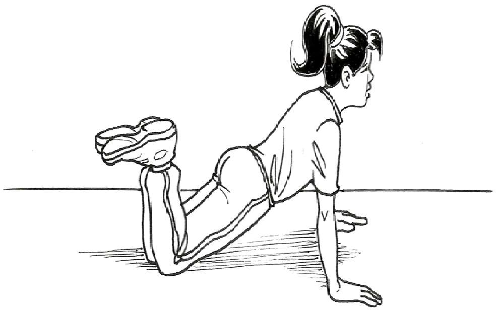 push up girl puzzle online from photo