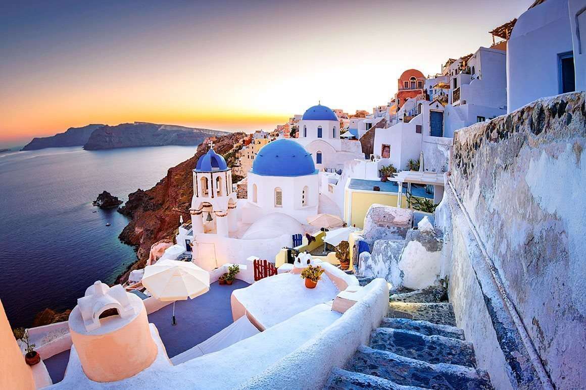 Görögország puzzle online fotóról