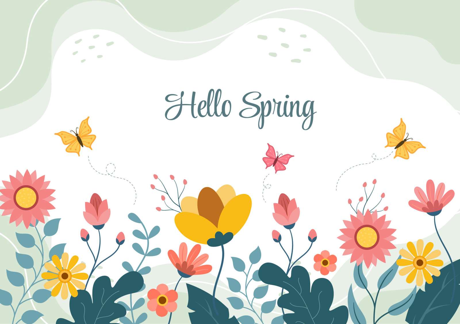 A primavera está no ar puzzle online