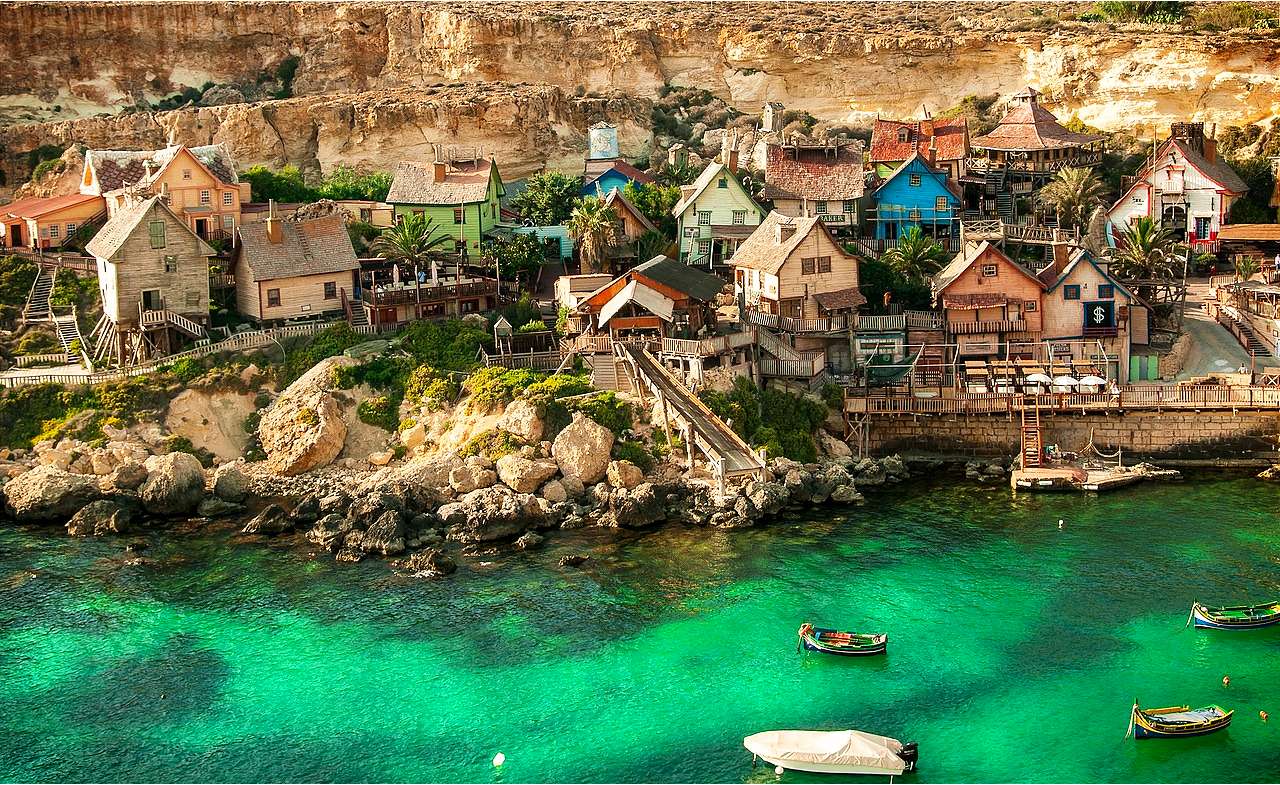 Popeye Village Malta Online-Puzzle
