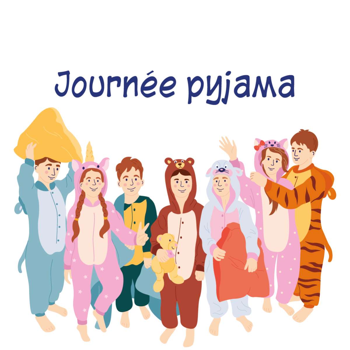 journee pyjama puzzle online from photo