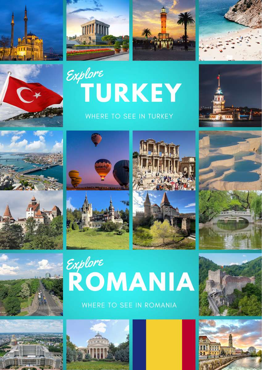 SAMENWERKING ROEMENIË EN TURKIJE online puzzel