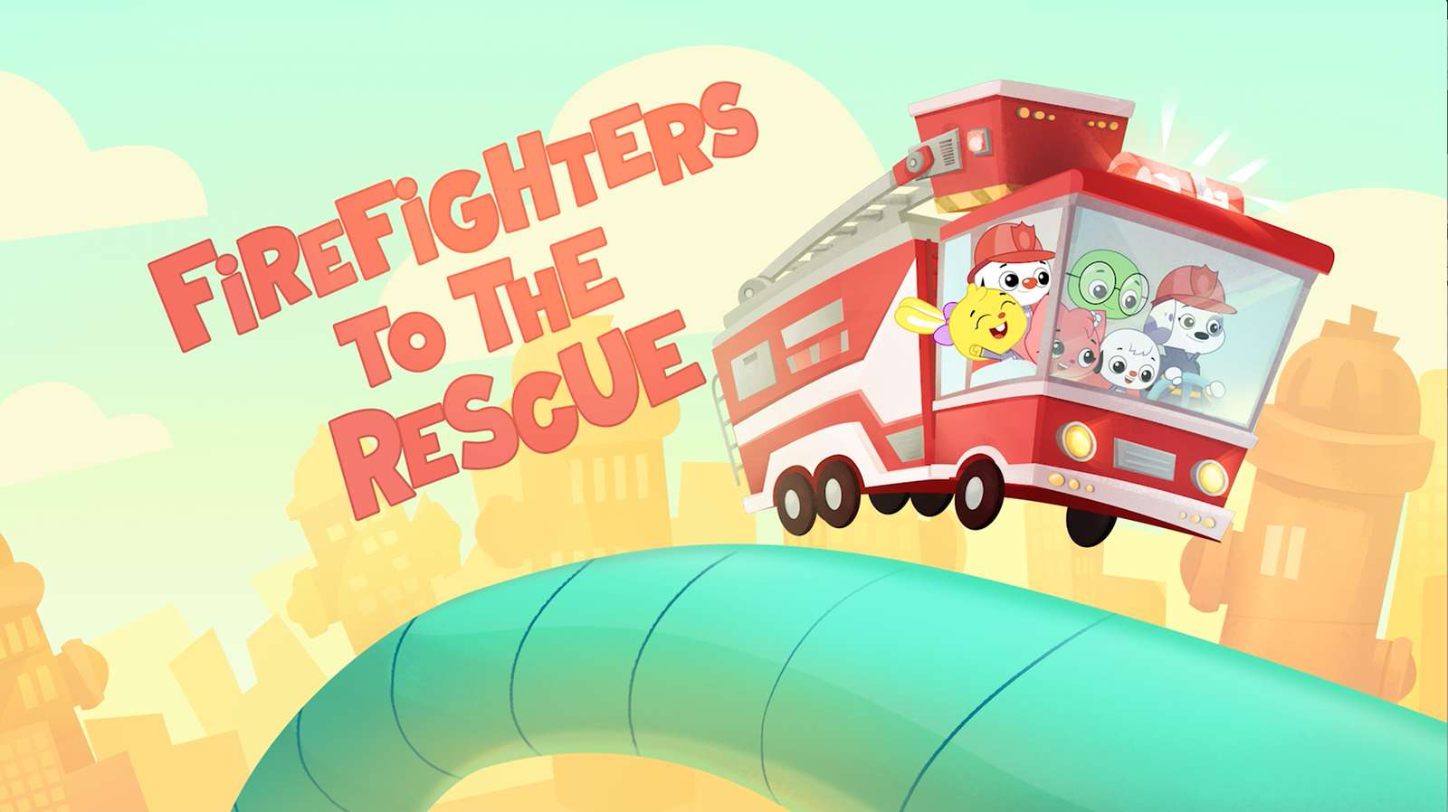 Pompierii la Salvare puzzle online din fotografie