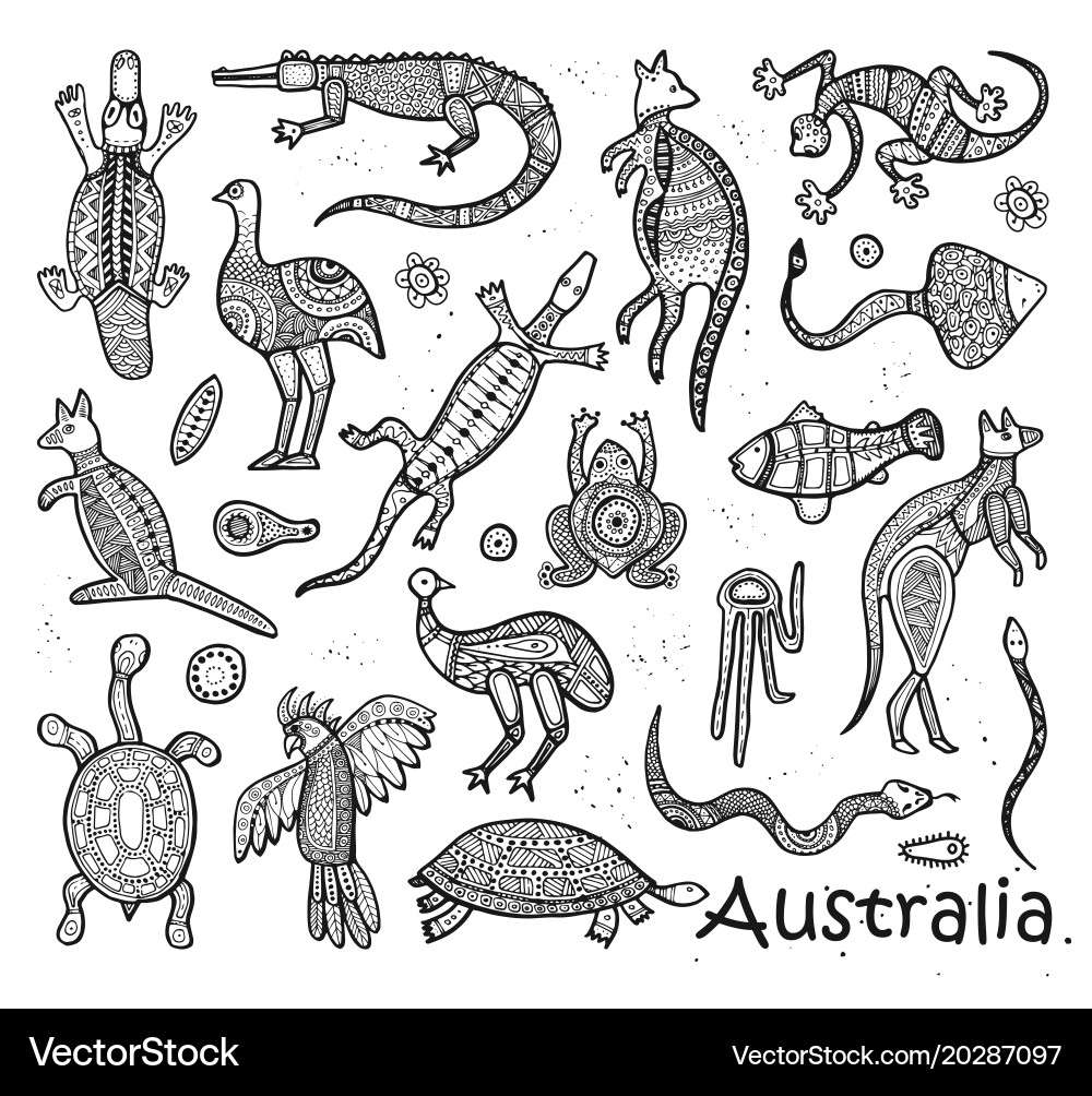 Ausztrália állatai puzzle online fotóról