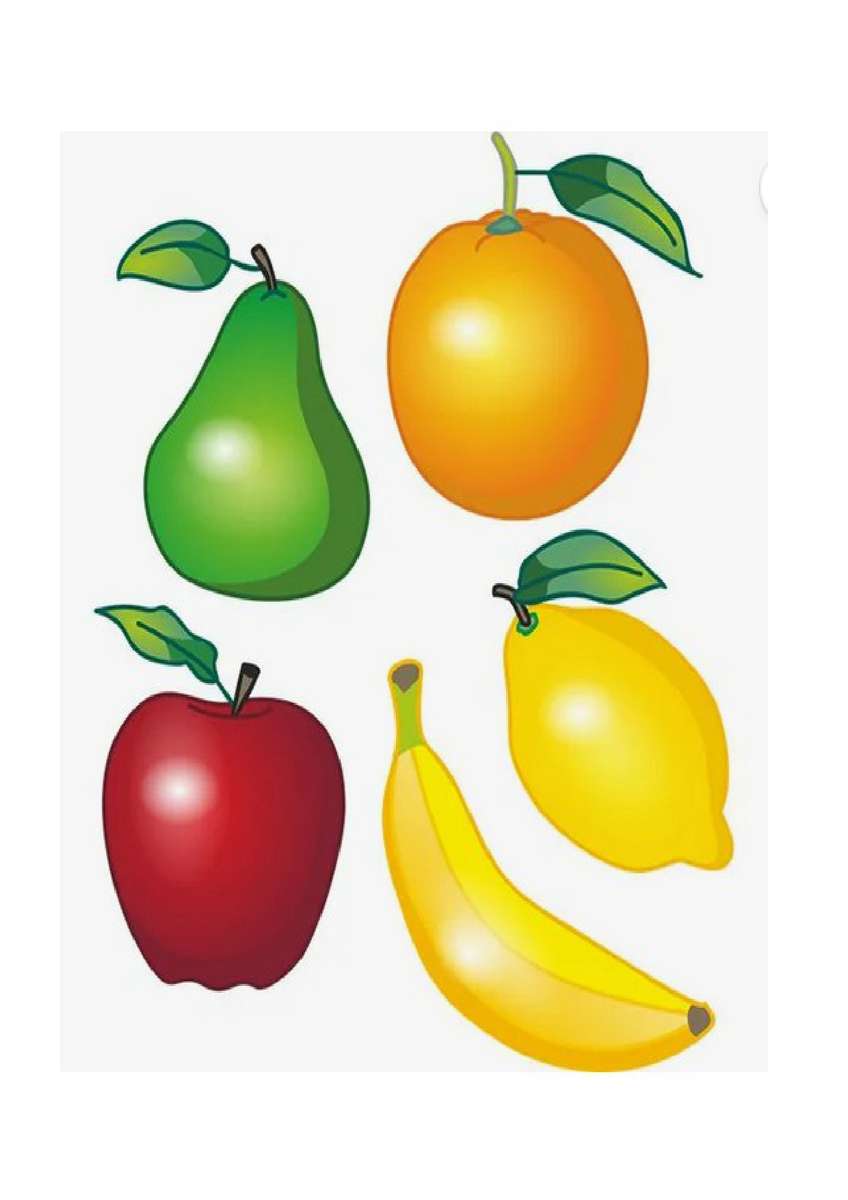 frutas para crianças puzzle online