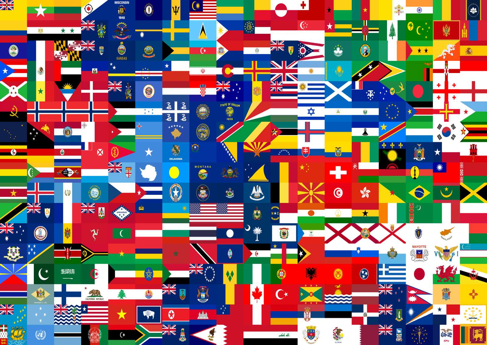 Countries - ePuzzle photo puzzle