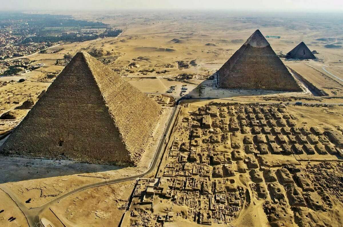 піраміда скласти пазл онлайн з фото