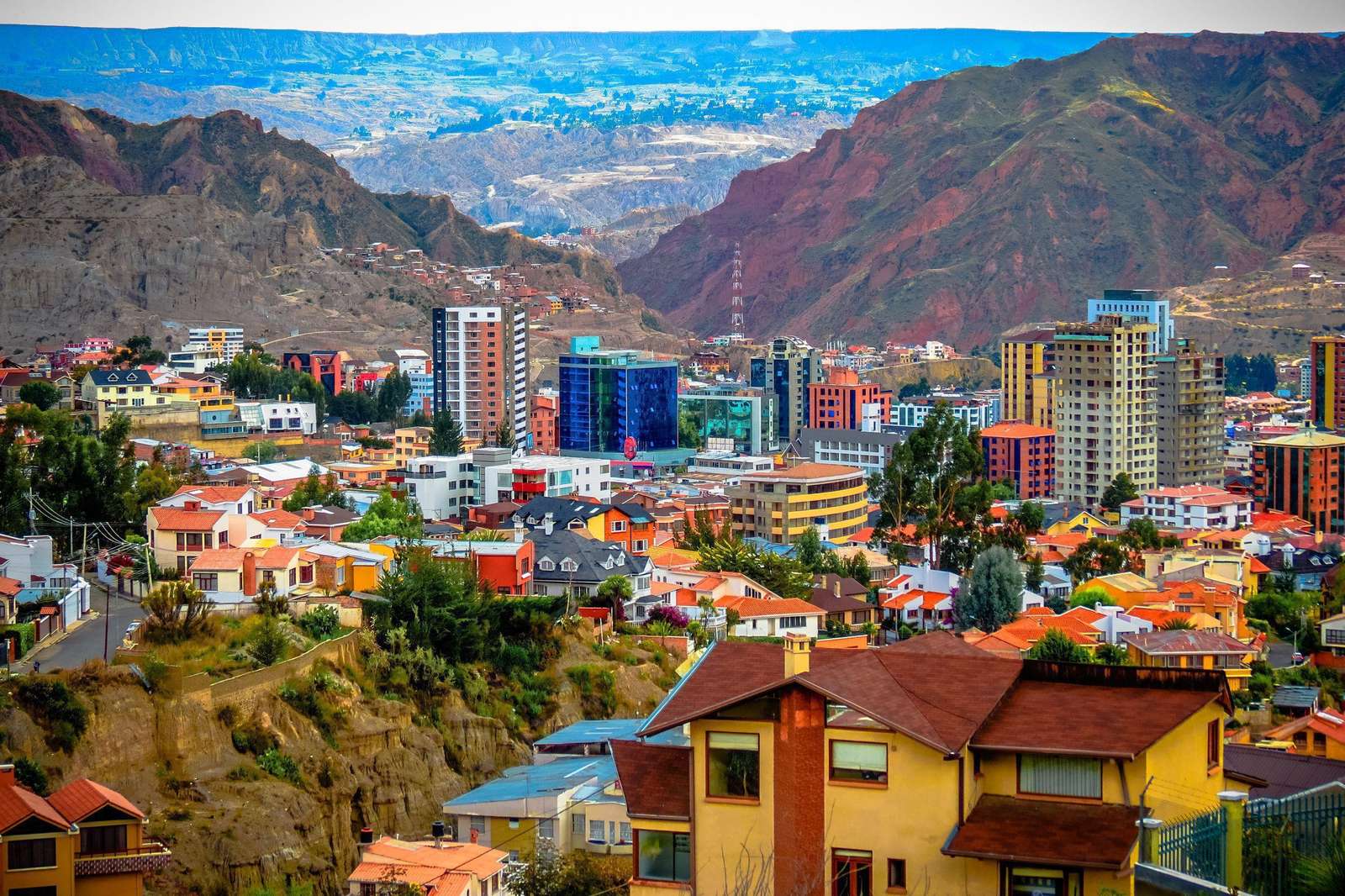 Bolivian Cities puzzle online from photo