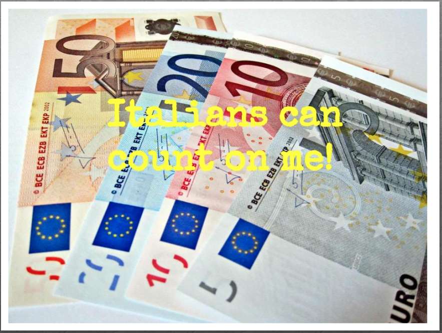 L'argent en Europe puzzle en ligne à partir d'une photo