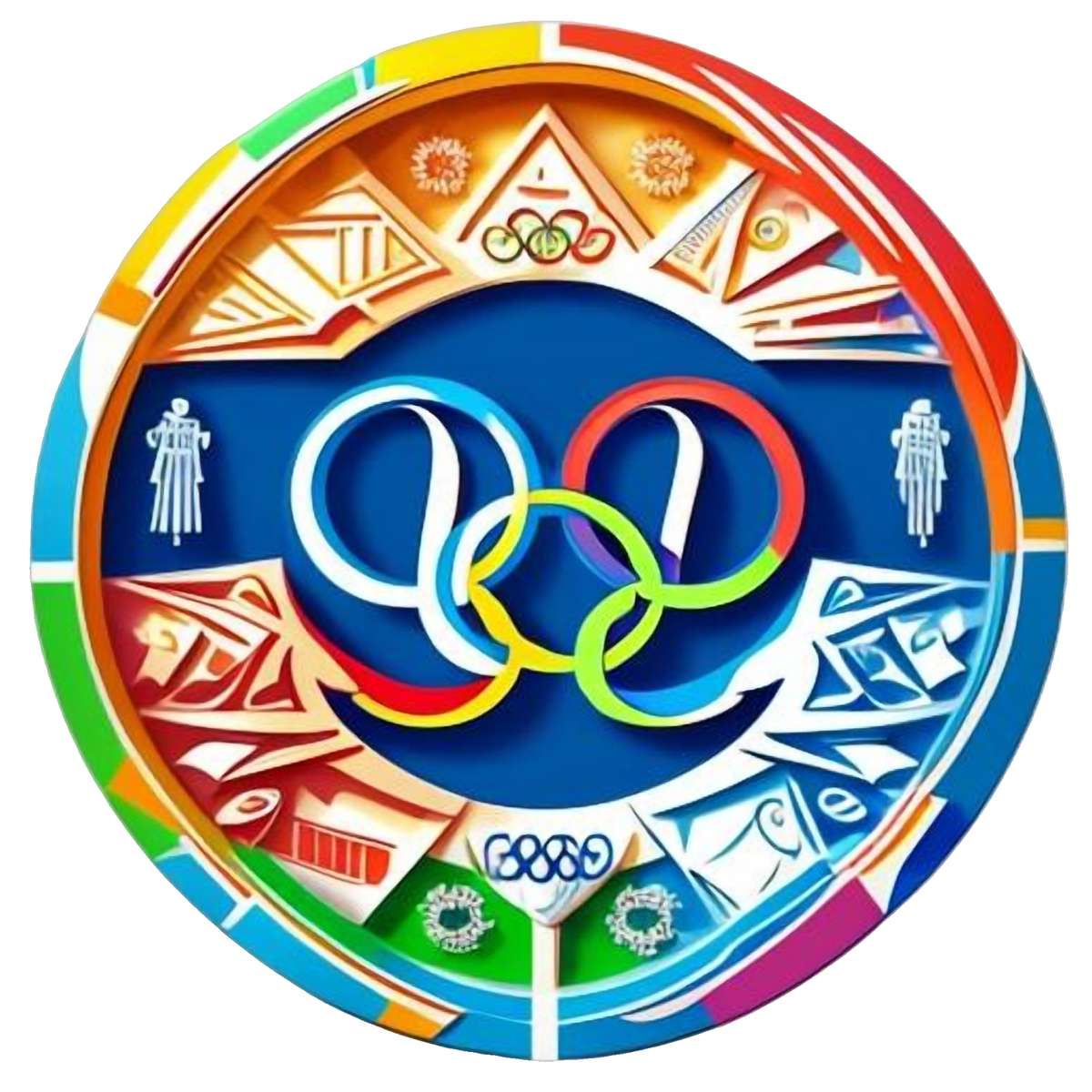 Olympic games puzzle online from photo