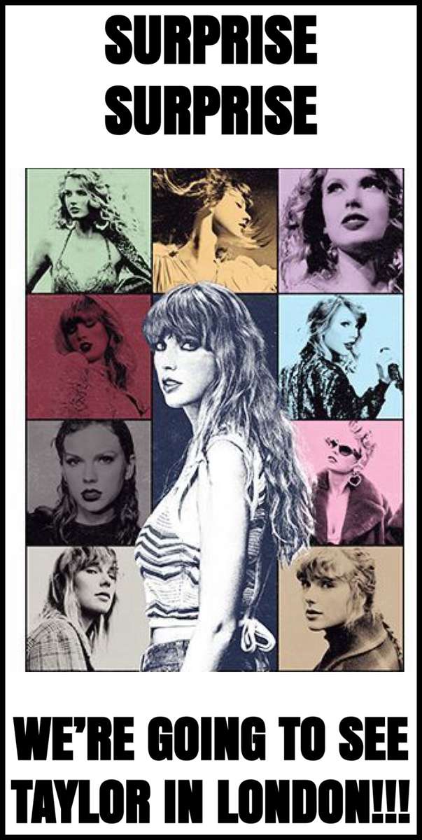 Surpriză pentru Taylor Swift puzzle online din fotografie